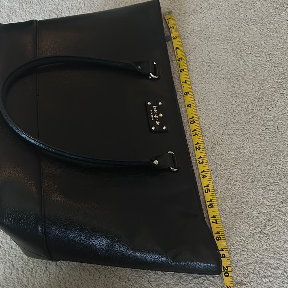 Kate Spade Black Tote Sleek Design - Picture 8 of 13